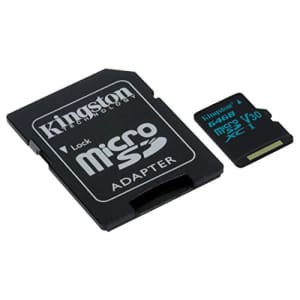 Kingston Canvas Go! 64GB MicroSDXC Memory Card for $10 Kingston Canvas Go! 64GB MicroSDXC Memory Card for $10