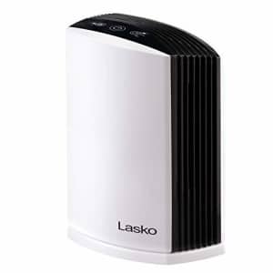 Lasko LP200 HEPA Desktop Air Purifier with Timer for a Cleaner, Fresher Home Environment 2-Stage for $29