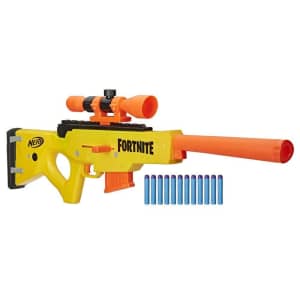 Nerf Fortnite BASR-L Bolt Action Clip-Fed Blaster for $32 Nerf Fortnite BASR-L Bolt Action Clip-Fed Blaster for $32