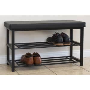 Best Choice Products 2-Tier Metal Shoe Rack for $25 Best Choice Products 2-Tier Metal Shoe Rack for $25