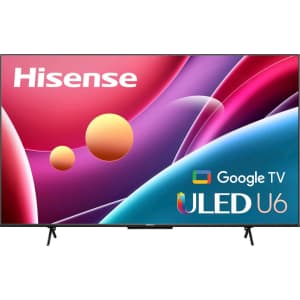 Hisense 75" 4K QLED Smart Google TV for $740