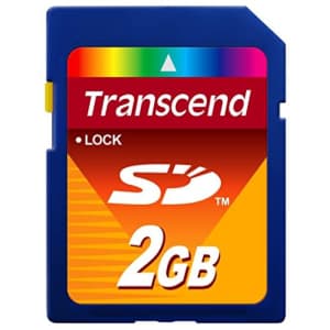 Transcend Canon Powershot A410 Digital Camera Memory Card 2GB Standard Secure Digital (SD) Memory Card for $11