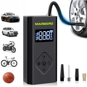 Marbero Portable Tire Inflator for $15