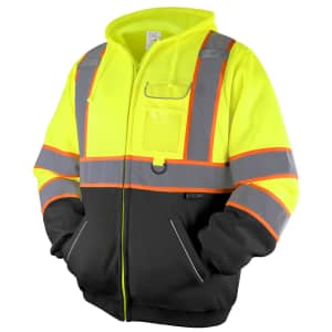 Ticonn High Visibility Safety Sweatshirt Hoodie for $23
