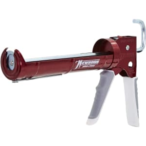 Newborn Drip-Free Smooth Hex Rod Cradle Caulking Gun w/ Gator Trigger for $9 Newborn Drip-Free Smooth Hex Rod Cradle Caulking Gun w/ Gator Trigger for $9