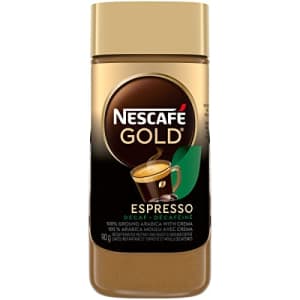 Nescafe Nescaf 1 Gold Espresso Decaf Instant Coffee, 90 Grams 90g/3.2oz {Imported from Canada} for $14