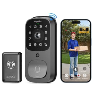 Security Smart Lock w/ 2K Camera for $234