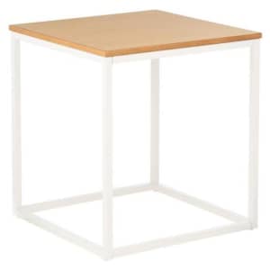 StyleWell Donnelly Wood-Top Metal End Table for $47 StyleWell Donnelly Wood-Top Metal End Table for $47