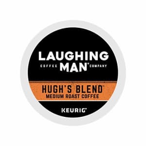 Laughing Man Hugh's Blend, Single-Serve Keurig K-Cup Pods, Medium Roast Coffee, 60 Count for $46