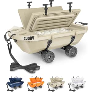 Cuddy Crawler 40-Qt. Amphibious Cooler for $270