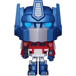 Funko Pop! Transformers Metallic Optimus Prime for $8