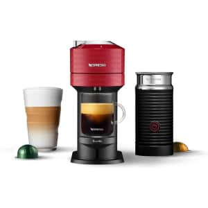 Nespresso Vertuo Next Coffee and Espresso Machine w/ Milk Frother for $160