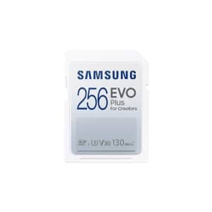 Samsung 256GB EVO Plus MicroSDXC 130MB/s +Adapter for $29