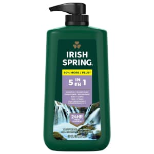 Irish Spring Men's 5-in-1 Body Wash for $4.64 via Sub. & Save