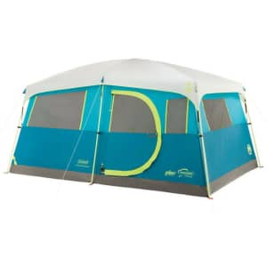 Coleman Tenaya Lake 8-Person Lighted Fast Pitch Cabin Tent for $125