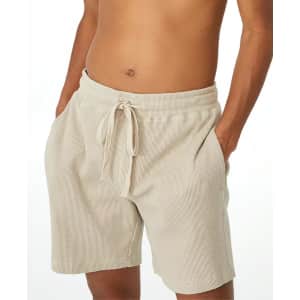 Cotton On Men's Waffle Jogger Shorts for $13