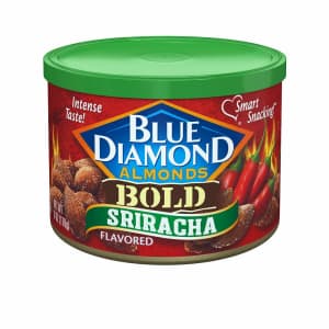 Blue Diamond 6-oz. Bold Sriracha Almonds for $5