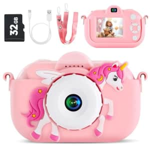 Kids' Digital Camera with 48MP Dual Lens for $12