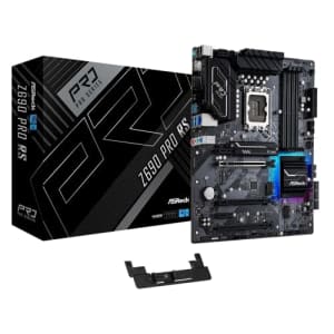 ASROCK Z690 PRO RS Socket LGA1700/ Intel Z690/ DDR4/ SATA3&USB3.2/ M.2/ ATX Motherboard for $120