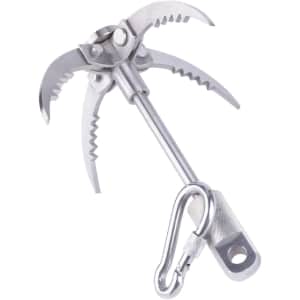 Berufexp Folding Grappling Hook with Carabiner for $28 Berufexp Folding Grappling Hook with Carabiner for $28