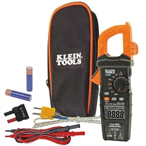 Klein Tools CL800 Digital Clamp Meter, Autoranging TRMS, AC/DC Volt/Current, LoZ, Continuity, for $98