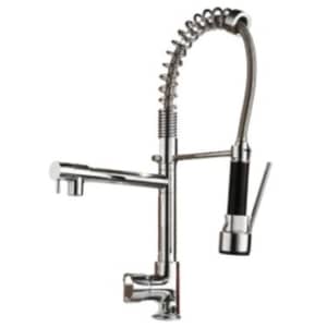 Chrome Swivel Pull-Down Kitchen Faucet for $31
