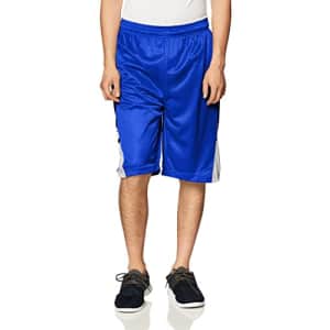 Southpole Men's Basic Basketball Mesh Shorts, Royal, XX-Large for $13
