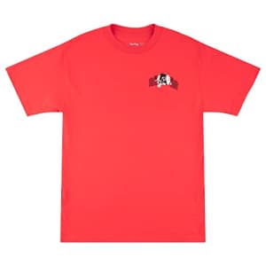 Metal Mulisha Men's Built T-Shirt, Red, Medium for $26