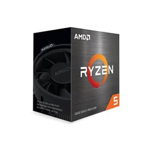 AMD Ryzen 5 4500 6-Core, 12-Thread Unlocked Desktop Processor with Wraith Stealth Cooler for $91