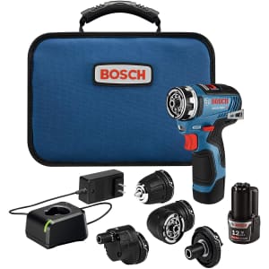 Bosch 12V Max. Brushless Flexiclick 5-In-1 Drill/Driver System for $145