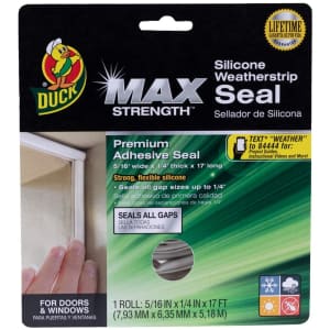 Duck Max Strength Silicone Weatherstrip Seal for $12