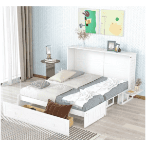 Harper & Bright Designs Queen Murphy Bed for $785