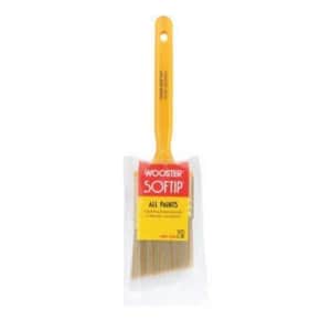 Wooster Softip 2 in. W Angle Synthetic Blend Trim Paint Brush for $7