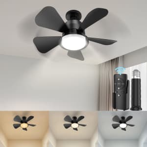 Zotuiee LED Ceiling Fan for $20