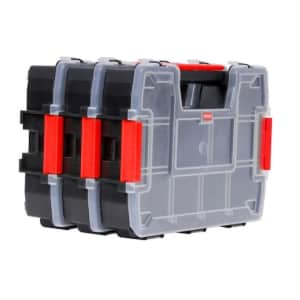 Craftsman 10-Compartment Small Parts Organizer 3-Pack for $11 Craftsman 10-Compartment Small Parts Organizer 3-Pack for $11