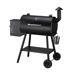 Z GRILLS Wood Pellet Smoker with Upgraded PID Controller, 8 in 1 BBQ Grill, 553 sq in Cooking Area, for $419