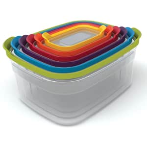 Joseph Joseph 12-Piece Nest Plastic Food Storage Containers Set for $28 Joseph Joseph 12-Piece Nest Plastic Food Storage Containers Set for $28
