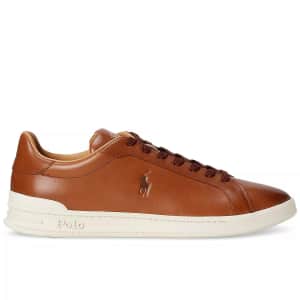 Polo Ralph Lauren Men's Heritage Court II Leather Sneaker for $77
