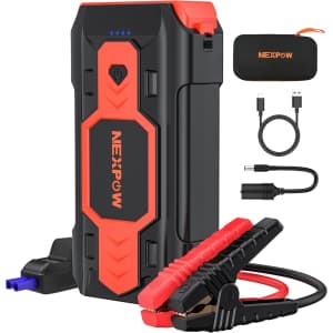 Nexpow 2,500A Battery Jump Starter for $38 w/ Prime