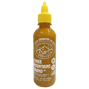 Three Mountains Brand 10-oz. Yellow Sriracha Sauce for $6