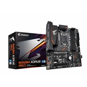 Gigabyte B460M AORUS PRO (LGA1200/Intel/B460/Micro ATX/Dual M.2/SATA 6Gb/s/USB 3.2 Gen for $300 Gigabyte B460M AORUS PRO (LGA1200/Intel/B460/Micro ATX/Dual M.2/SATA 6Gb/s/USB 3.2 Gen for $300