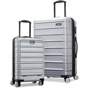 Samsonite Omni 2 Hardside Expandable Luggage 2-Piece Set for $186 w/ Prime
