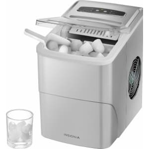 Insignia 26-lb. Portable Ice Maker for $80 Insignia 26-lb. Portable Ice Maker for $80