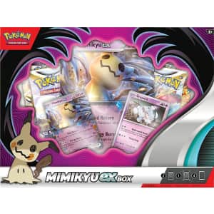 Pokemon TCG: Mimikyu ex Box for $16
