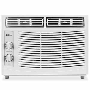 Della 5000 BTU Window Air Conditioner 540W, 110V/60Hz, 11 (EER) Rated Efficient Cooling Rooms up to for $170