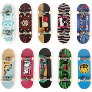 Tech Deck DLX Pro Fingerboard 10-Pack for $17