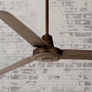 Casa Vieja 60" Turbina Modern Contemporary Industrial 3 Blade Outdoor Ceiling Fan Remote Control Oil Rubbed for $270