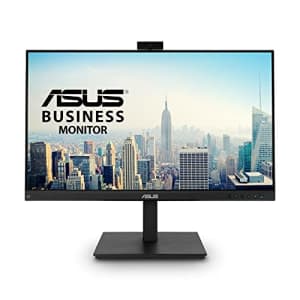 ASUS 27 1080P Video Conference Monitor (BE279QSK) - Full HD, IPS, Built-in Adjustable 2MP Webcam, for $224