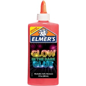 Elmer's 9-oz. Electrifying Glow-in-the-Dark Liquid Glue for $3 Elmer's 9-oz. Electrifying Glow-in-the-Dark Liquid Glue for $3