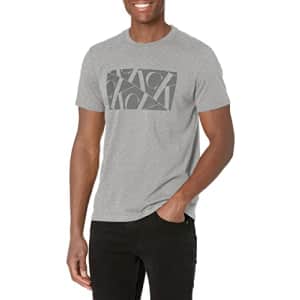 Calvin Klein Men's Multi Monogram Logo Box Crewneck T-Shirt, Heroic Grey Heather, XX-Large for $18 Calvin Klein Men's Multi Monogram Logo Box Crewneck T-Shirt, Heroic Grey Heather, XX-Large for $18